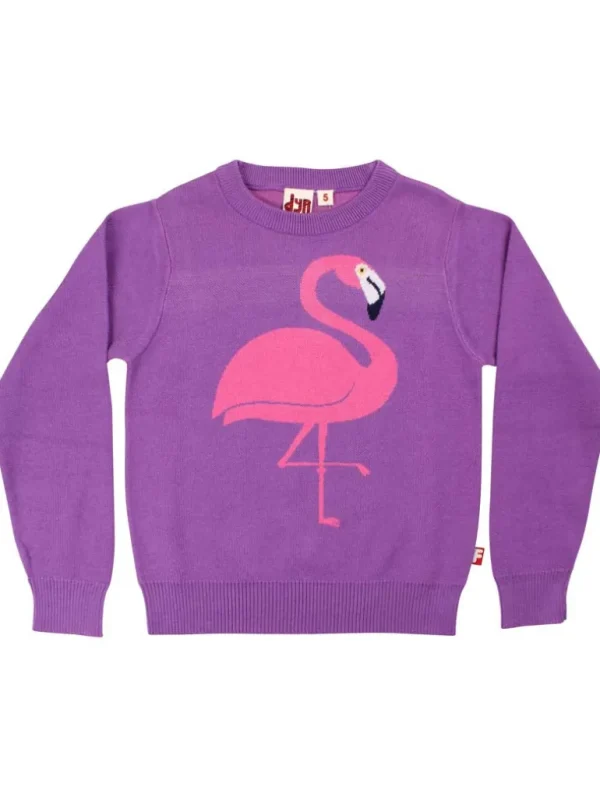 Danefæ Dyrarctic Cotton Sweater Violet FLAMINGO | Børn Strik