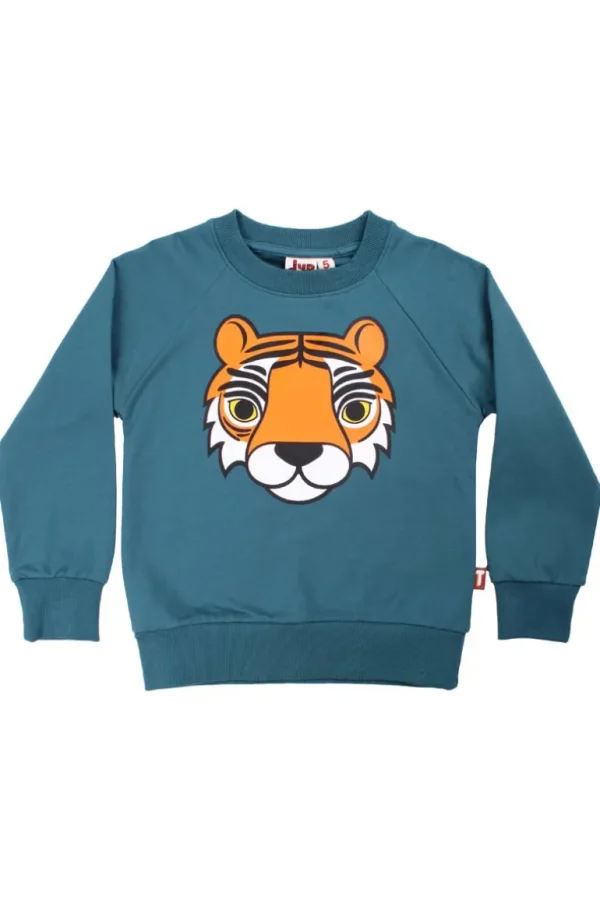 Danefæ Dyrbellow Sweat Dark Slate TIGER | Børn Sweatshirts
