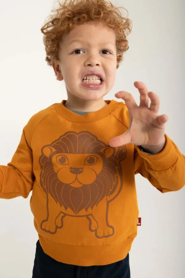 Danefæ Dyrbellow Sweat Mustard LOEVE | Børn Sweatshirts
