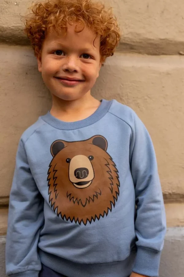 Danefæ Dyrbellow Sweat Porcelaine BRUN BJOERN | Børn Sweatshirts