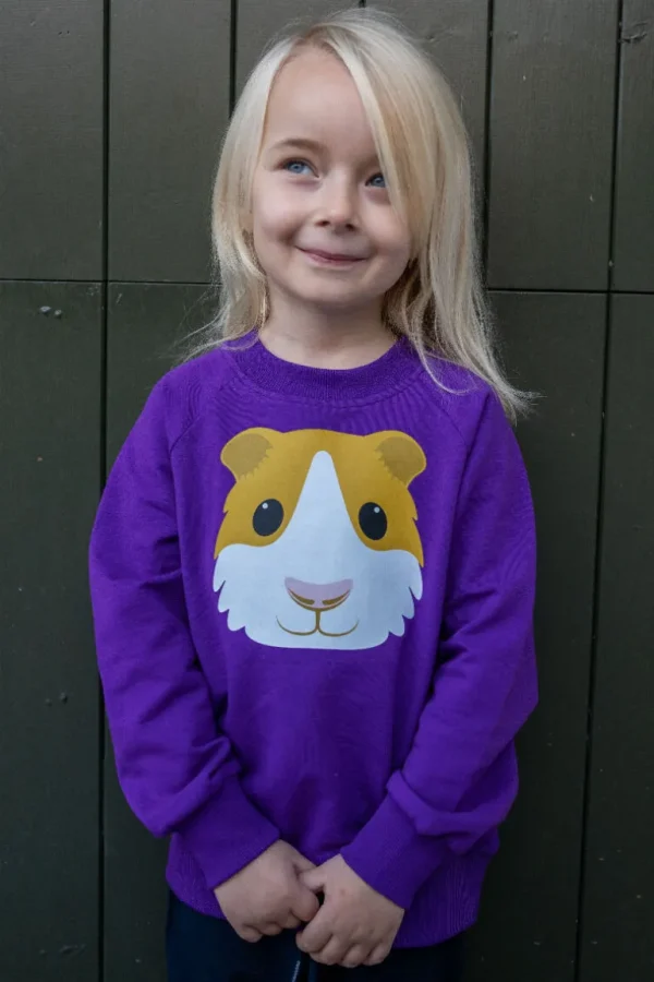 Danefæ Dyrbellow Sweat Purple MARSVIN | Børn Sweatshirts