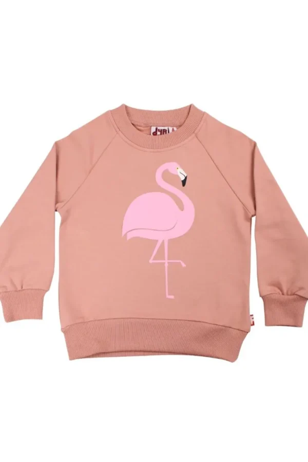 Danefæ Dyrbellow Sweat Rose Beige FLAMINGO | Børn Sweatshirts
