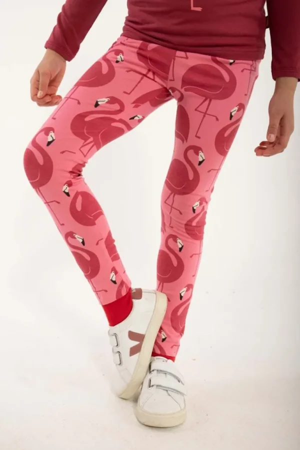 Danefæ Dyrcheetah Leggings Pink FLAMINGO AOP | Leggings