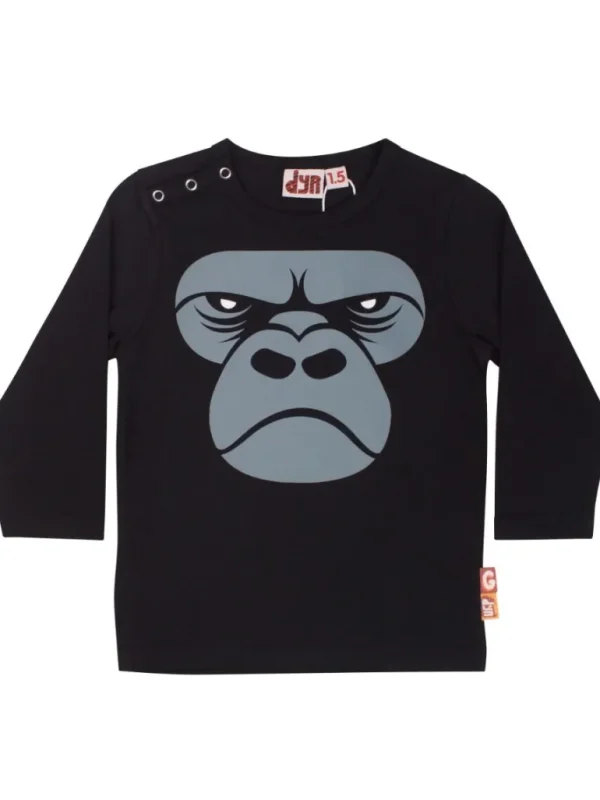 Danefæ Dyrcritter Baby T Black GORILLA | Bluser