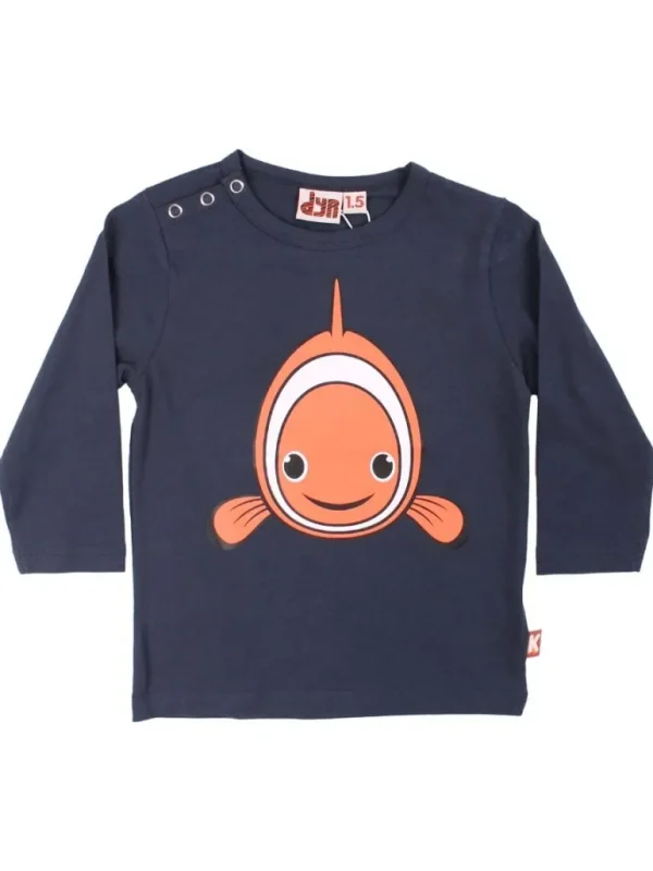 Danefæ Dyrcritter Baby T Dk Navy KLOVNEFISK | Bluser