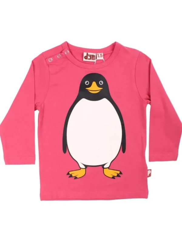 Danefæ Dyrcritter Baby T Raspberry Sorbet PINGVIN | Bluser