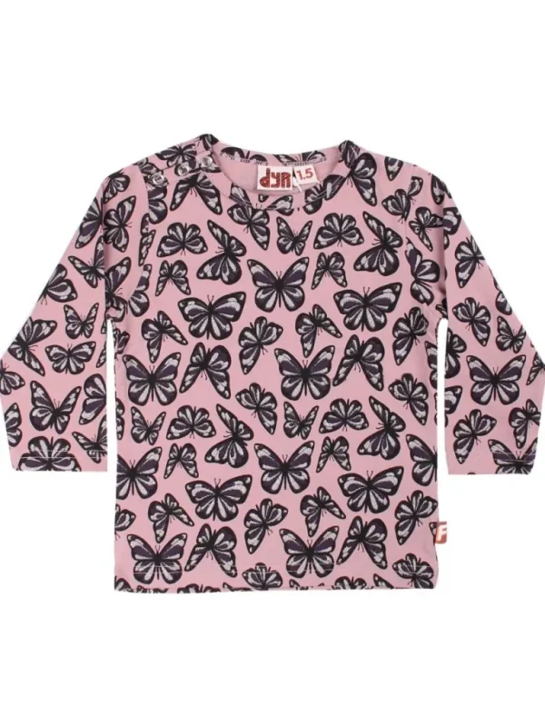 Danefæ Dyrcritter Baby T Vintage Rose FLUTTER AOP | Bluser