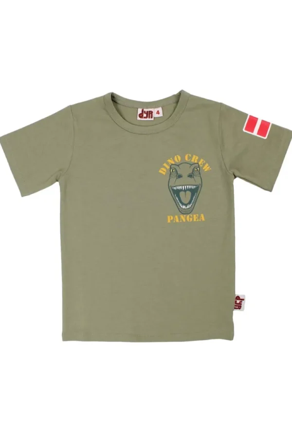 Danefæ Dyrdino Crew T Sage T-REX | Børn T-shirts