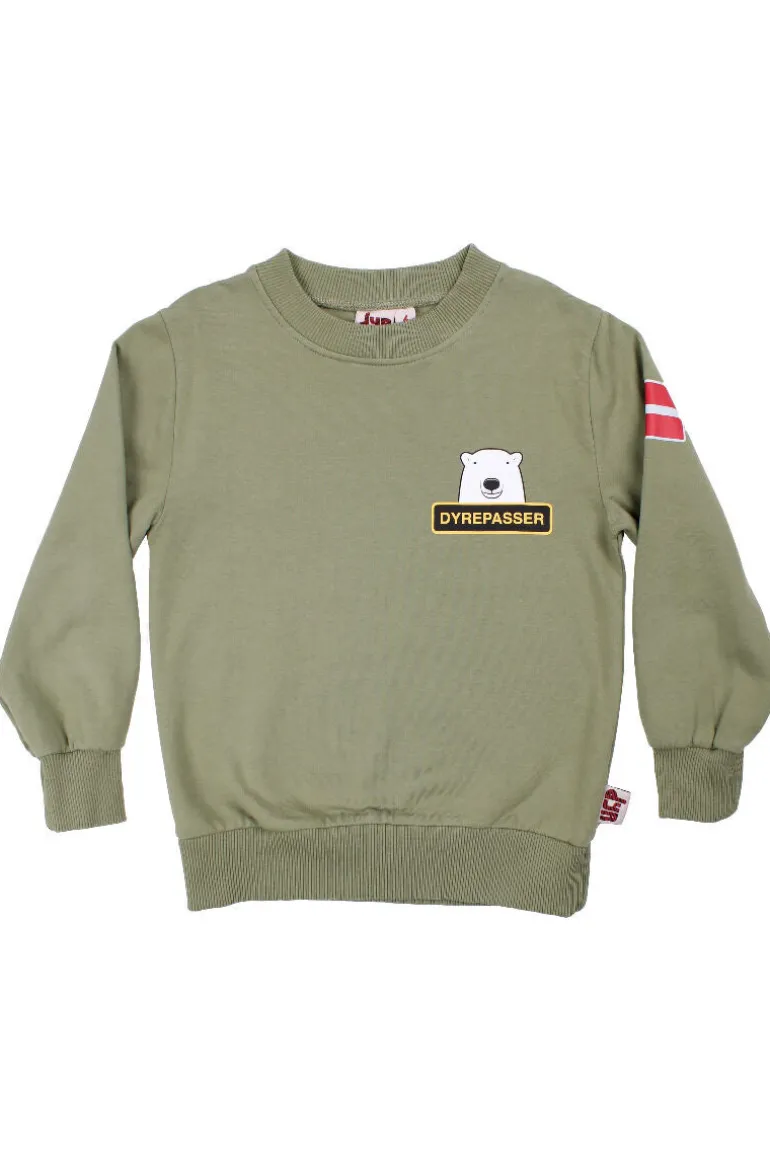 Danefæ Dyrepasser Sweat Sage ISBJOERN | Børn Sweatshirts