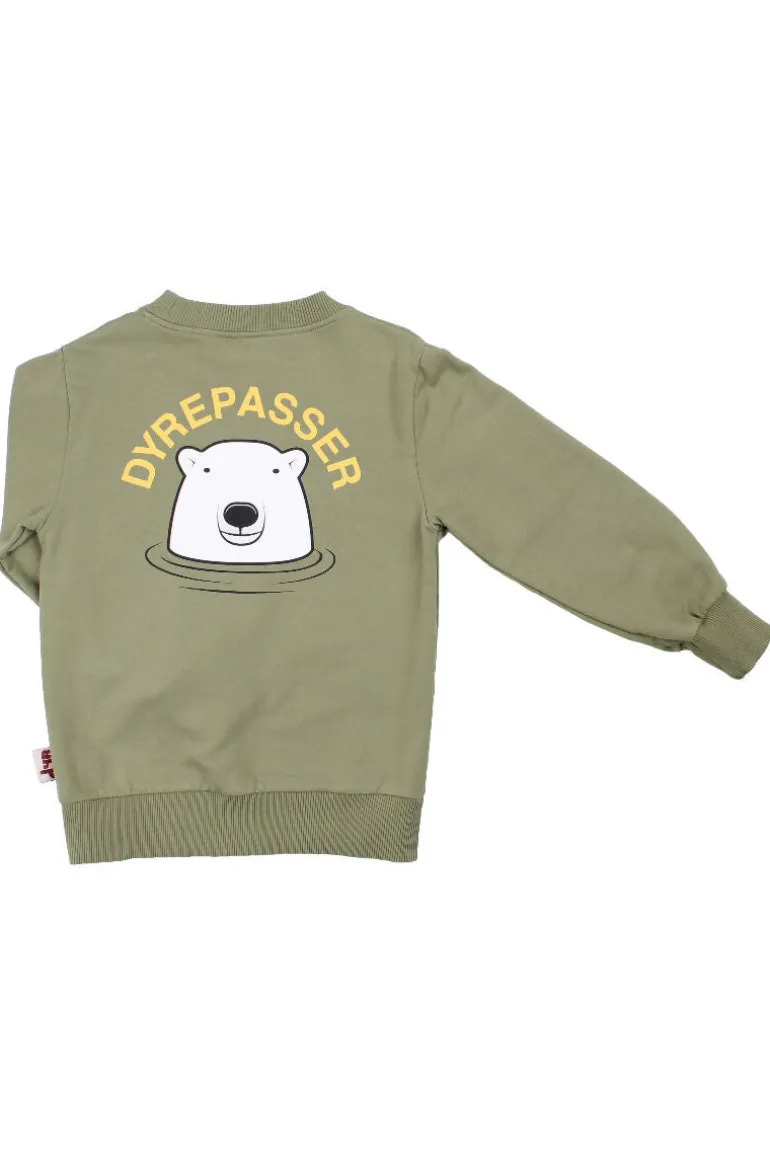 Danefæ Dyrepasser Sweat Sage ISBJOERN | Børn Sweatshirts