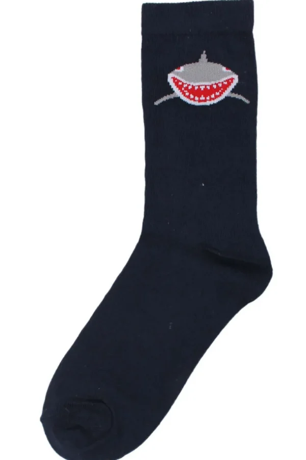 Danefæ Dyrgalop socks Navy HAJ | Børn Strømper