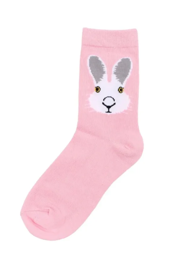 Danefæ Dyrgalop socks Pastel Pink VILDKANIN | Børn Strømper