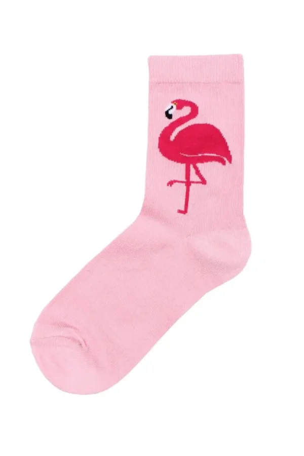 Danefæ Dyrgalop socks Pastel Pink FLAMINGO | Børn Strømper