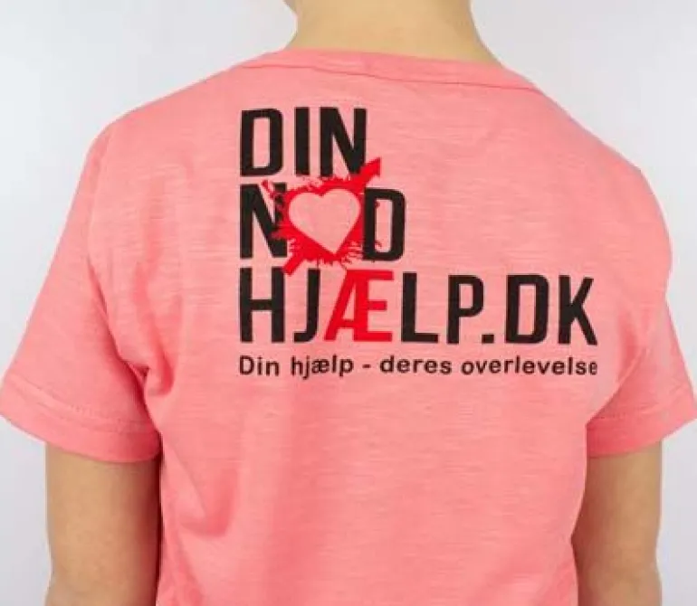 Danefæ Dyrgrowl Dinnhjaelp Mad Coral GIRAF | Børn T-shirts