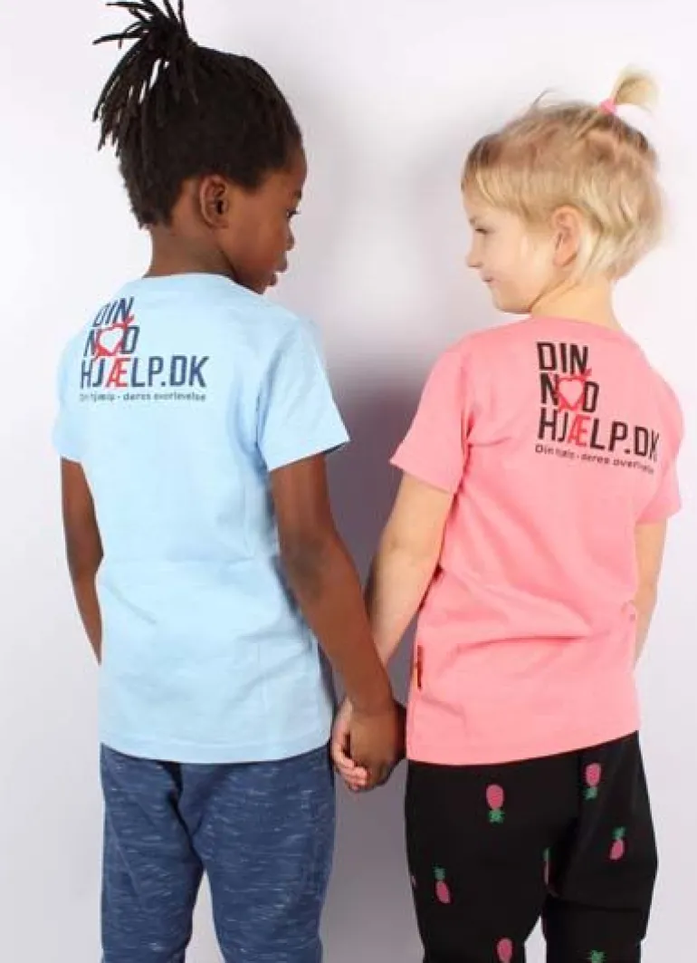 Danefæ Dyrgrowl Dinnhjaelp Mad Coral GIRAF | Børn T-shirts