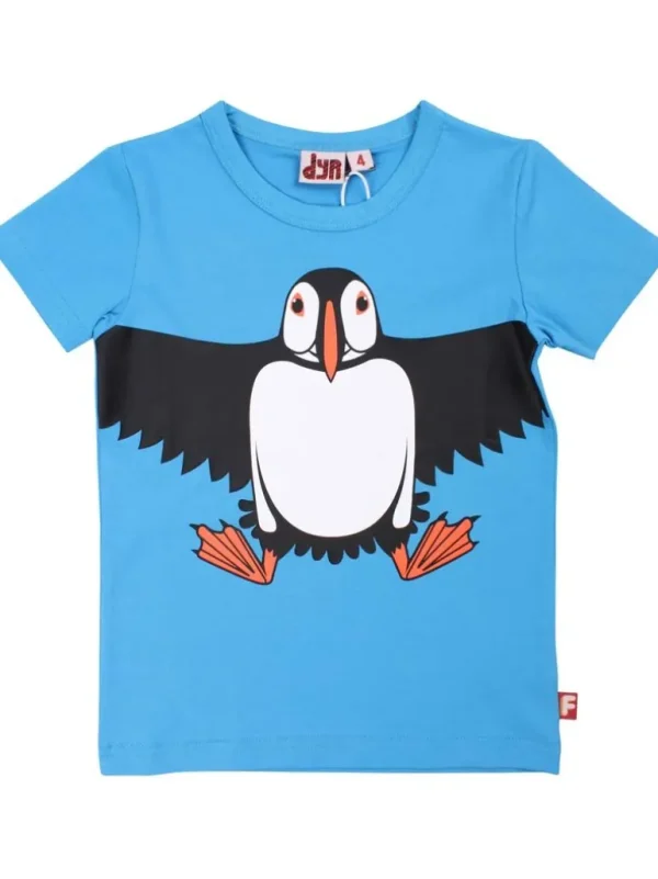 Danefæ Dyrgrowl T Clear Blue FLY PAPEGOEJE | Børn T-shirts