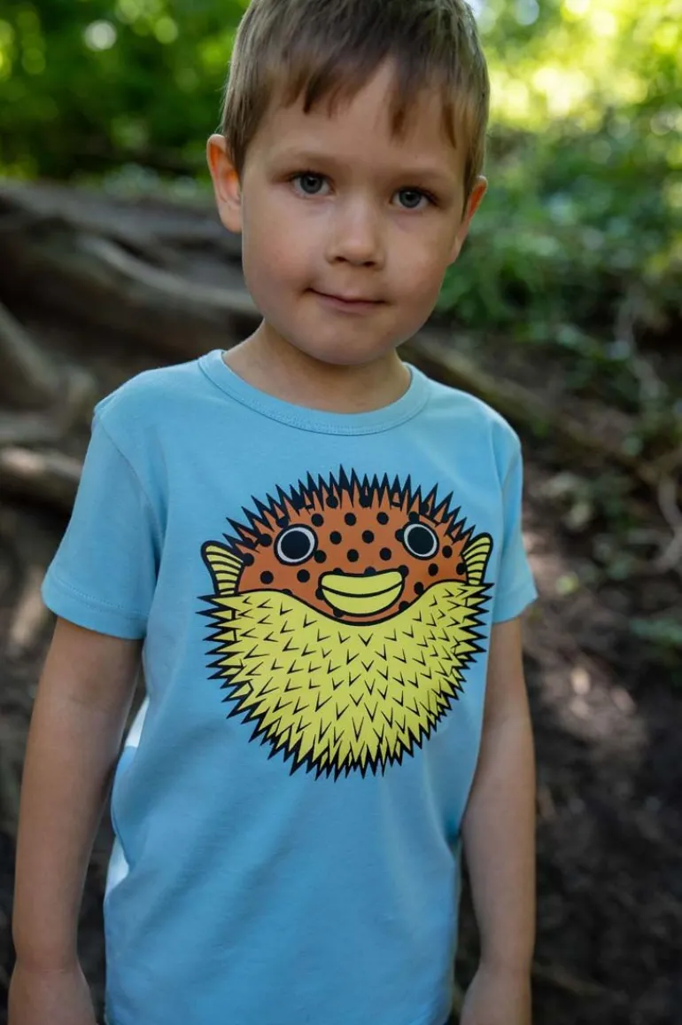 Danefæ Dyrgrowl T Glacier PINDSVINFISK | T-shirts