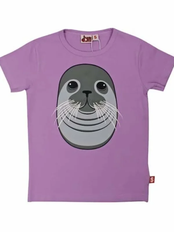 Danefæ Dyrgrowl T Ice viola SAEL | T-shirts