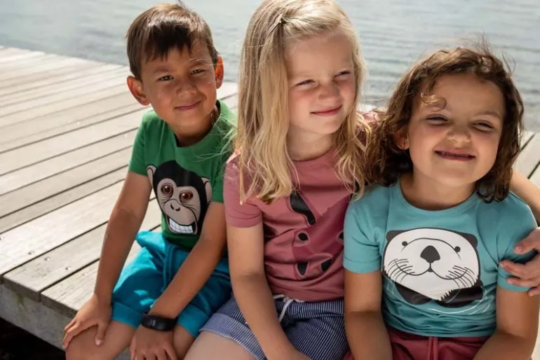 Danefæ Dyrgrowl T Lt teal HAVODDER | T-shirts