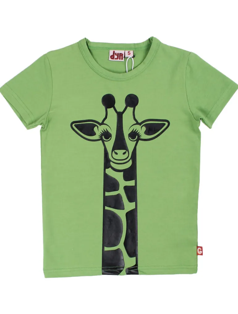 Danefæ Dyrgrowl T Olive GIRAF | Børn T-shirts