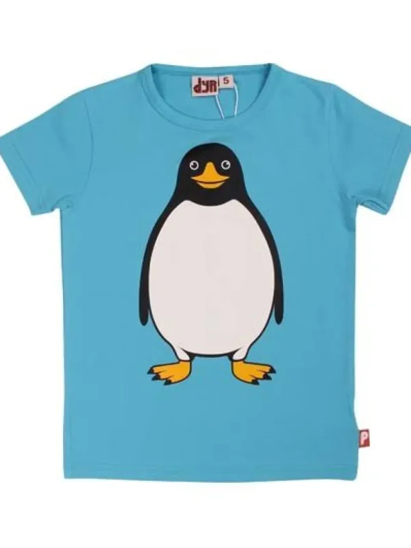 Danefæ Dyrgrowl T Rainblue PINGVIN | T-shirts