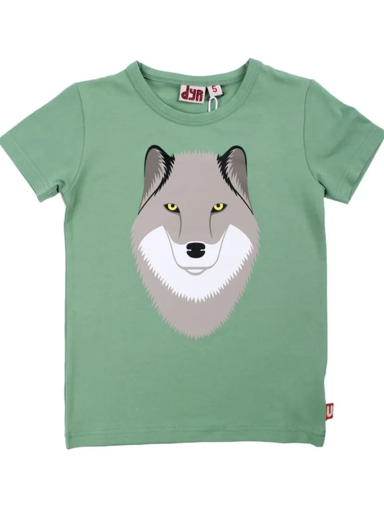 Danefæ Dyrgrowl T Sage ULV | Børn T-shirts