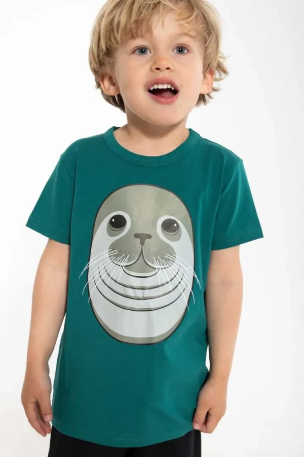 Danefæ Dyrgrowl T Dark Duck SAEL | Børn T-shirts