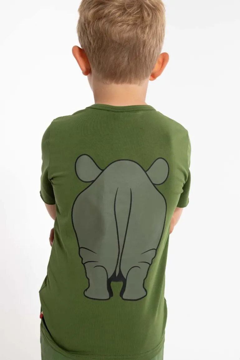 Danefæ Dyrgrowl T Din Ven Army NAESEHORN | Børn T-shirts