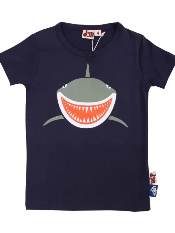 Danefæ Dyrgrowl T Navy HAJ | Børn T-shirts