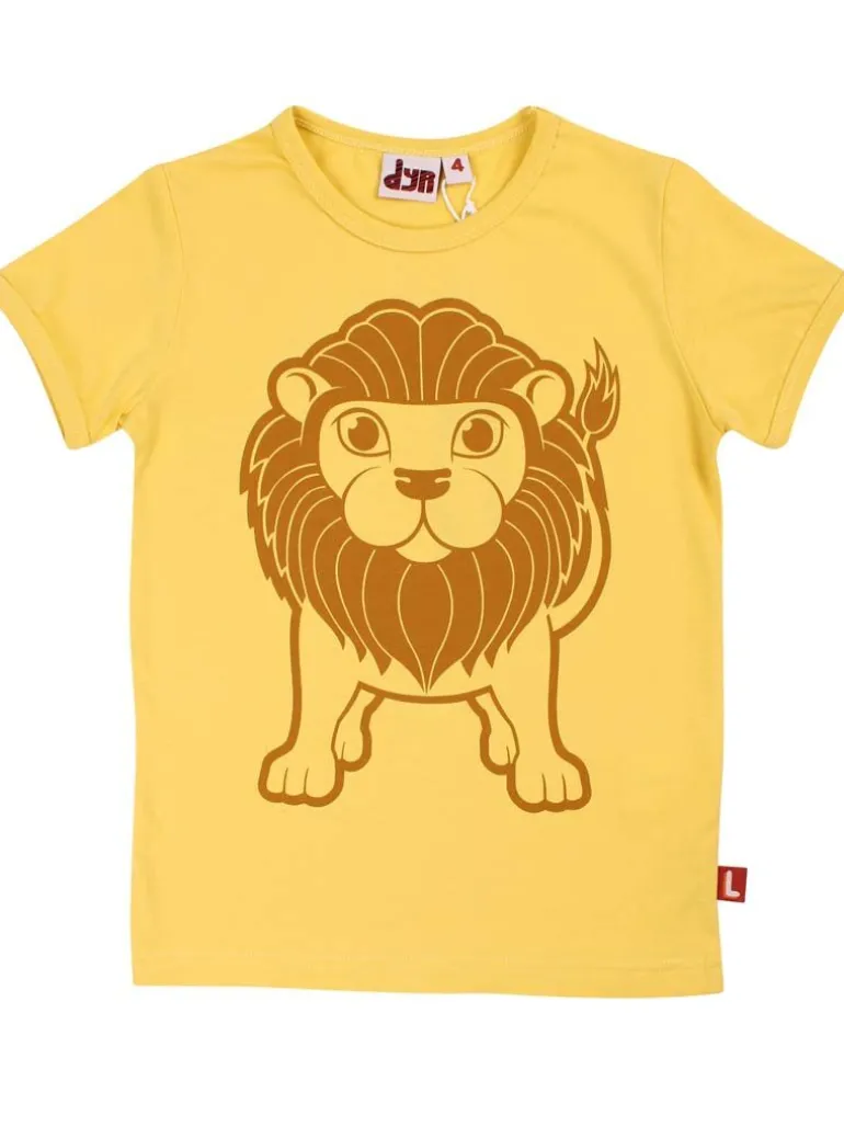 Danefæ Dyrhide T Faded Yellow LOEVE | Børn T-shirts