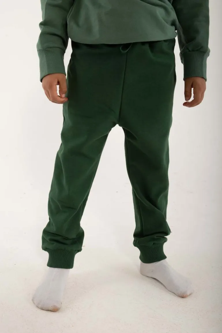 Danefæ Dyrhiss Jog Warm Khaki | Børn Bukser