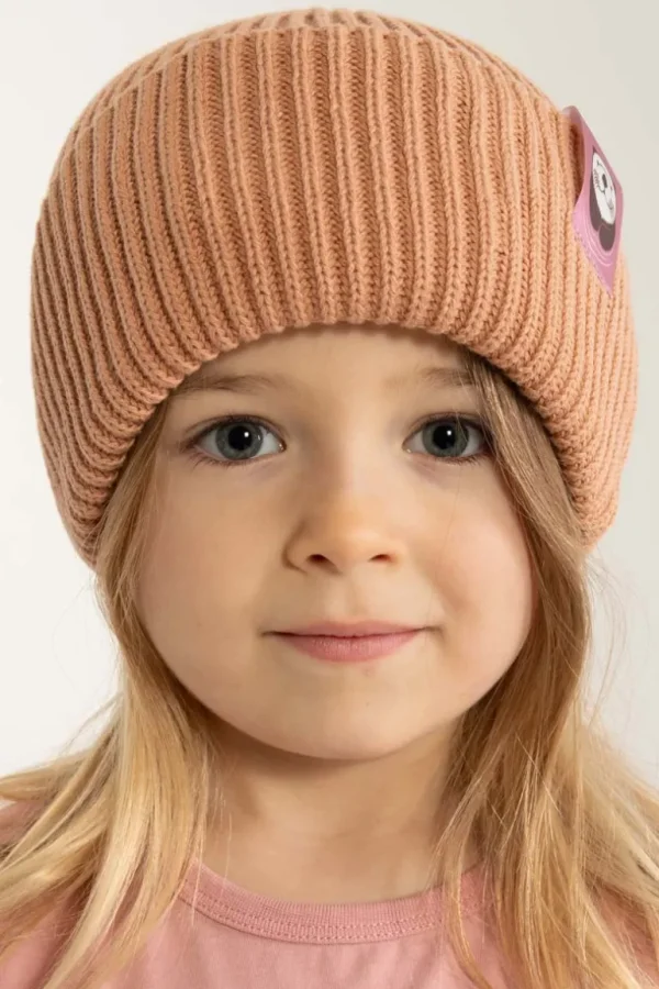 Danefæ Dyrland Cotton Beanie Antique Rose | Børn Vanter Og Huer