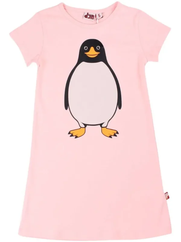 Danefæ Dyrloud Dress Din Ven Powder Peach PINGVIN | Børn Kjoler