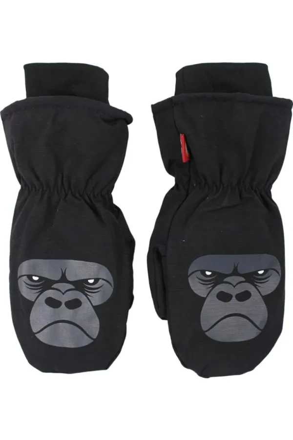 Danefæ Dyrpaw Mittens Black ZOOMGORILLA | Børn Vanter Og Huer