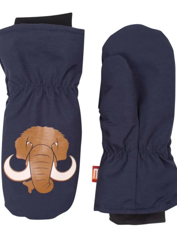 Danefæ Dyrpaw Mittens Dark Navy MAMMUT | Børn Vanter Og Huer
