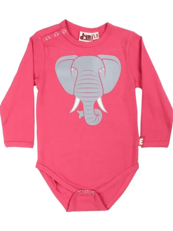 Danefæ Dyrquack Suit Raspberry Sorbet ELEFANT | Bodies