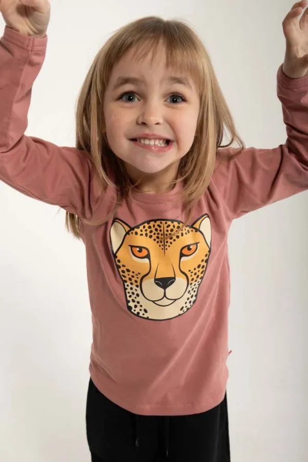 Danefæ Dyrroar T Antique Rose GEOPARD | Børn Bluser