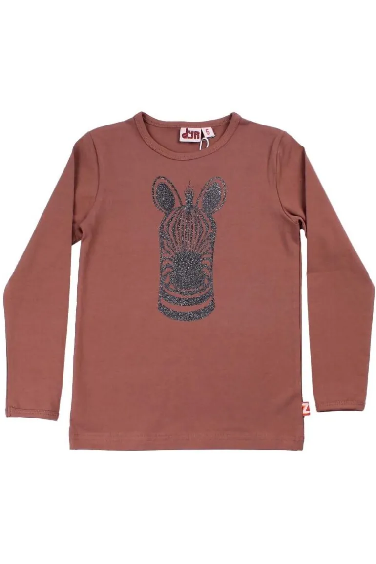 Danefæ Dyrroar T Beige Rose ZEBRA | Børn Bluser