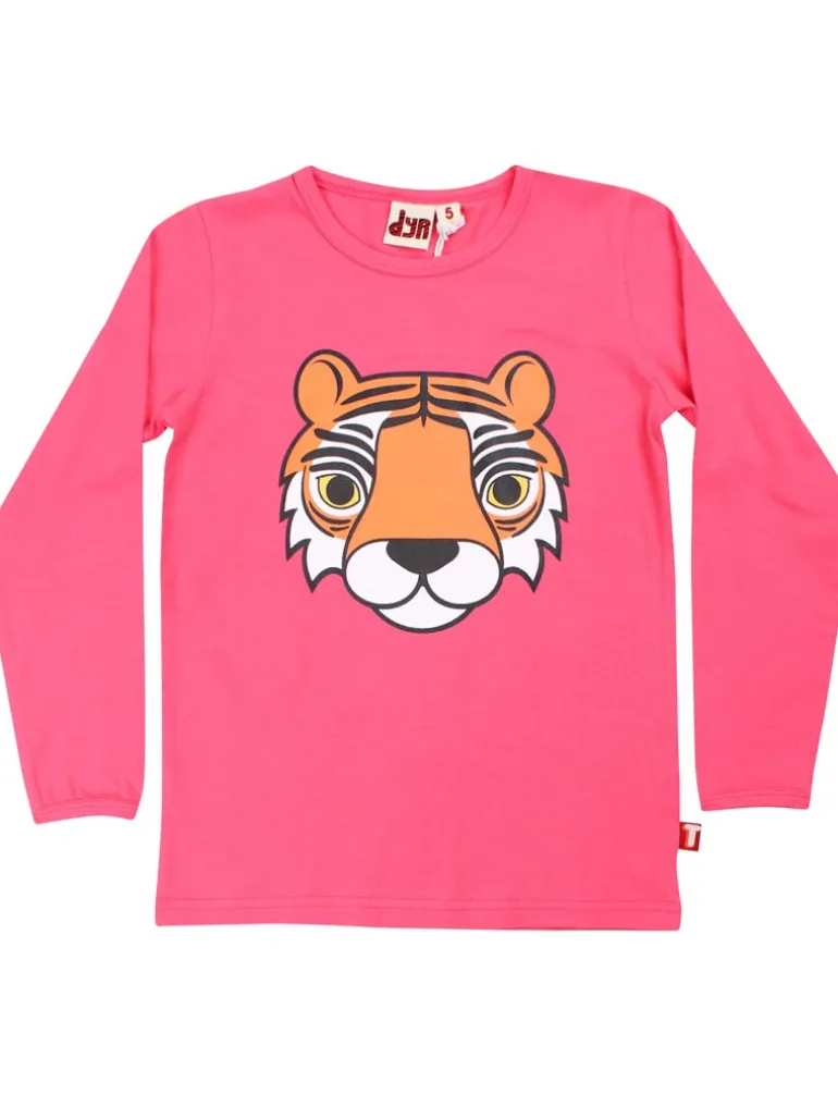 Danefæ Dyrroar T Bright Pink TIGER | Børn Bluser