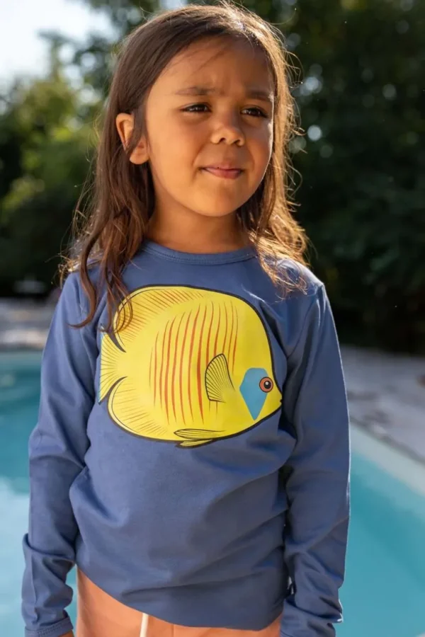 Danefæ Dyrroar T Cold Blue FANEFISK | Børn Bluser