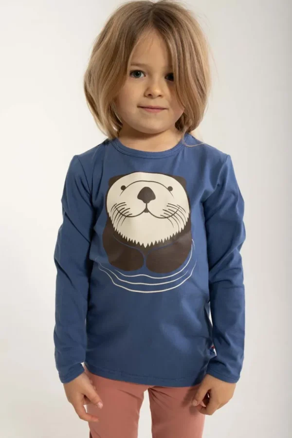 Danefæ Dyrroar T Cold Blue HAVODDER | Børn Bluser