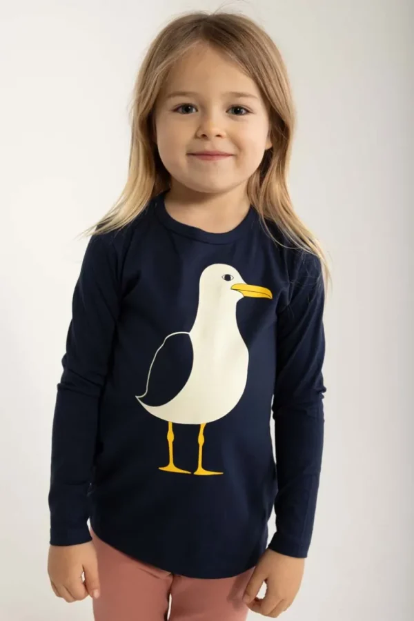 Danefæ Dyrroar T Dark Navy MAAGE | Børn Bluser