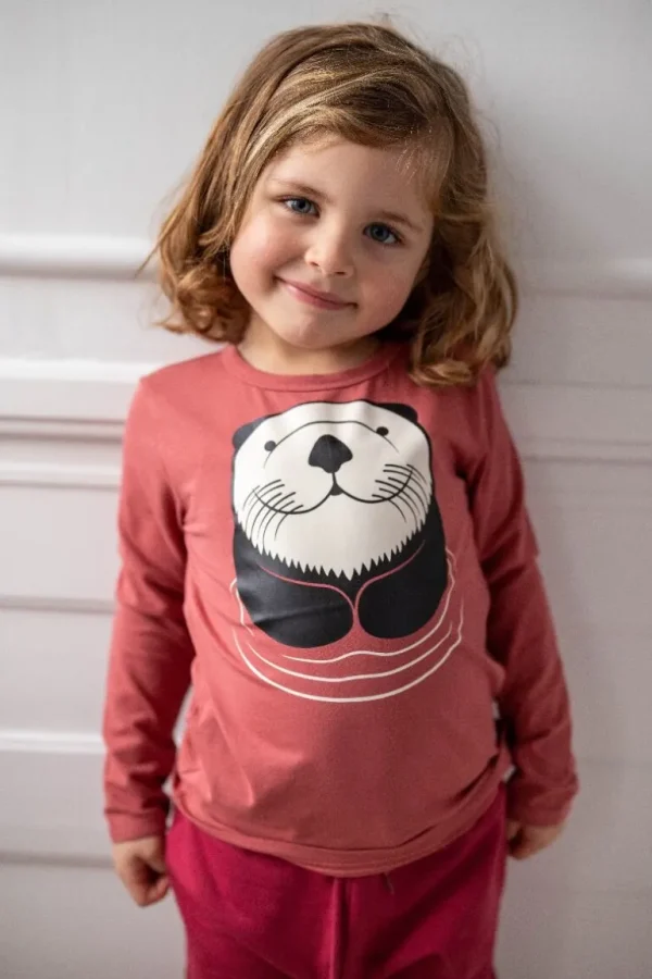 Danefæ Dyrroar T Dark Rose HAVODDER | Børn Bluser