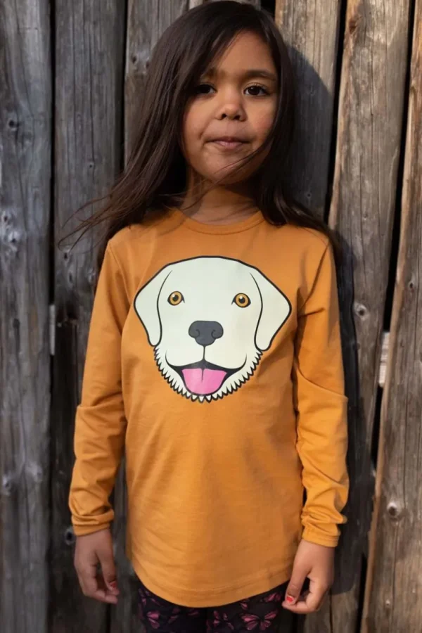 Danefæ Dyrroar T Golden Honey RETRIEVER | Børn Bluser