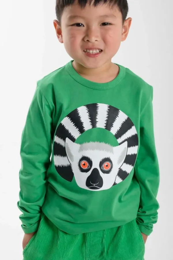 Danefæ Dyrroar T Green KATTALEMUR | Børn Bluser