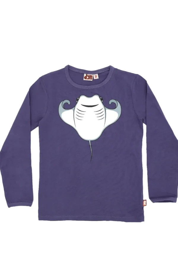 Danefæ Dyrroar T Grey Marine ROKKE | Børn Bluser