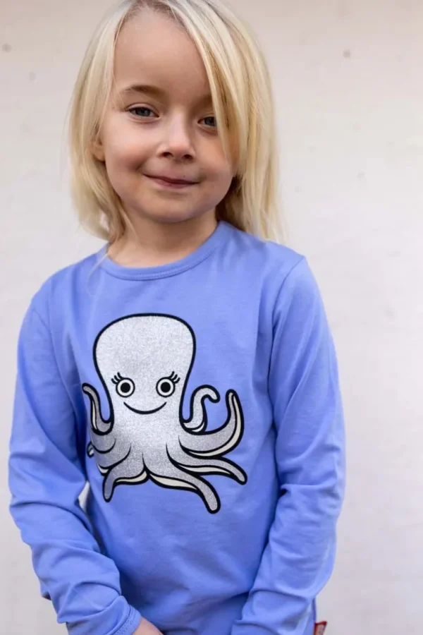 Danefæ Dyrroar T Ice Viola BLAEKSPRUTTE | Børn Bluser