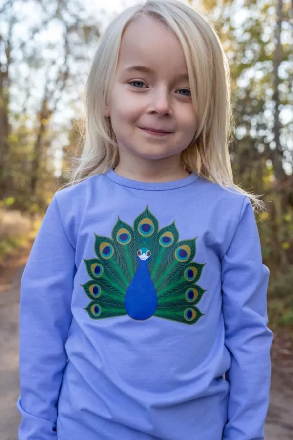 Danefæ Dyrroar T Ice Viola PAAFUGLE | Børn Bluser