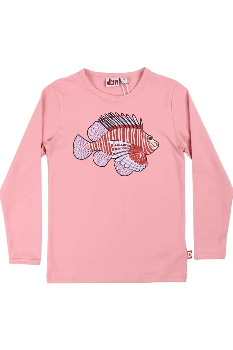 Danefæ Dyrroar T Vintage Rose DRAGEFISK | Børn Bluser