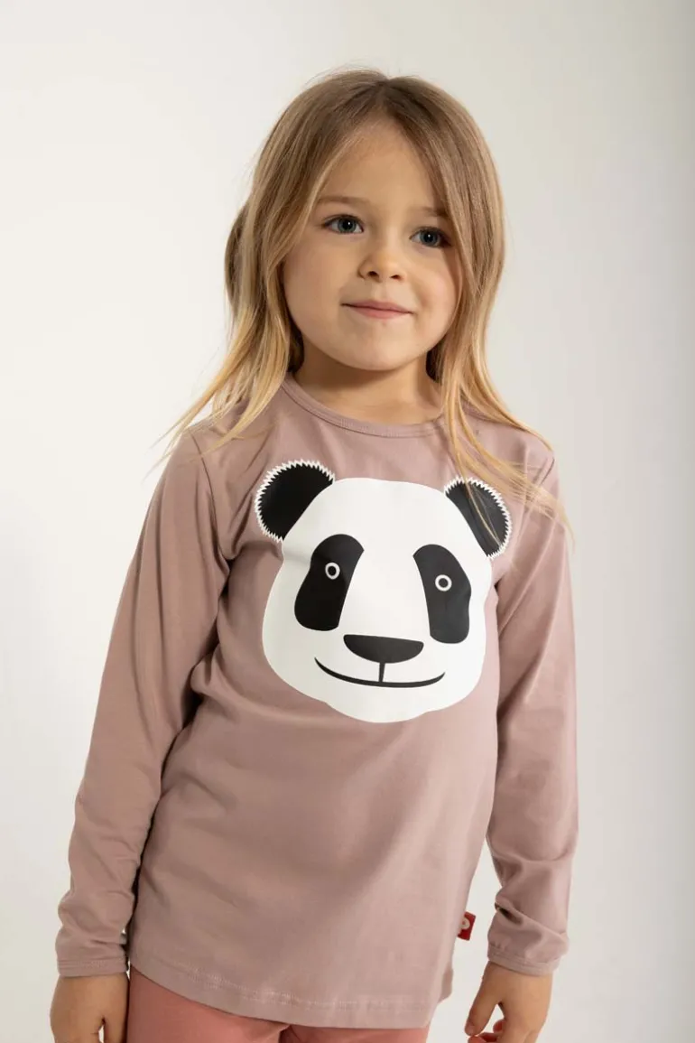 Danefæ Dyrroar T Vintage Rose PANDA | Børn Bluser